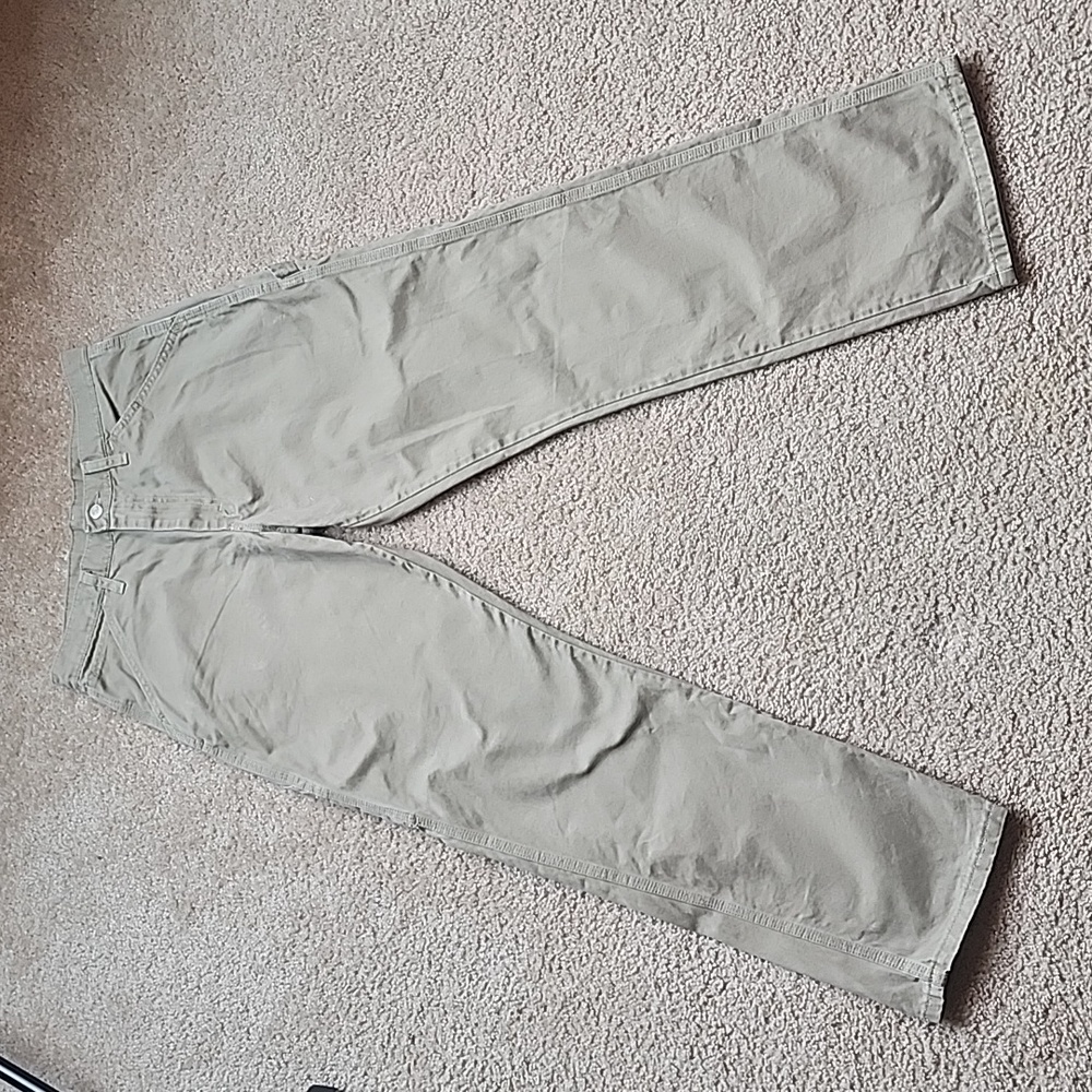 Wrangler khaki pants , carpenter style